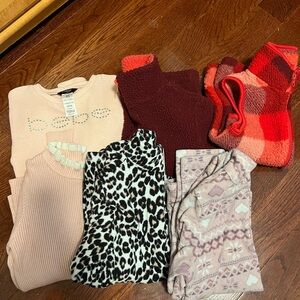 🚫SOLD🚫Lot of 6 pcs Girls size 7/8 clothing